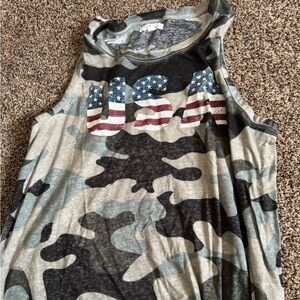 Camouflage USA Tank Top Maurice’s